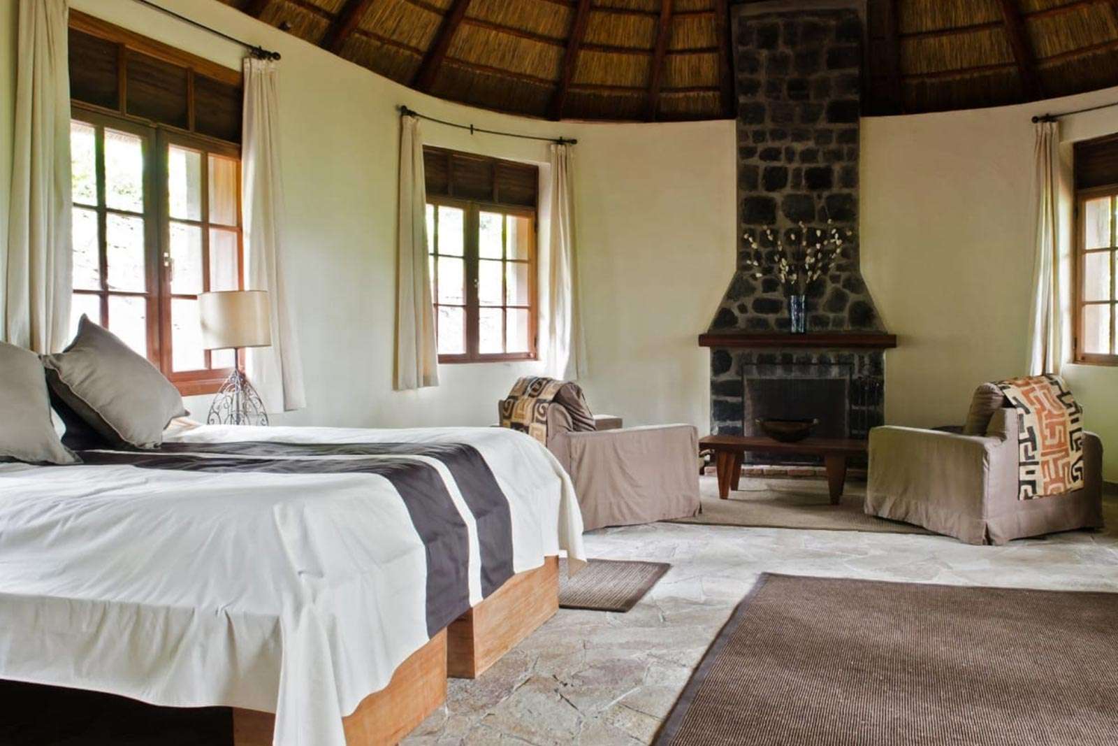 Accommodation at Mount Nyiragongo